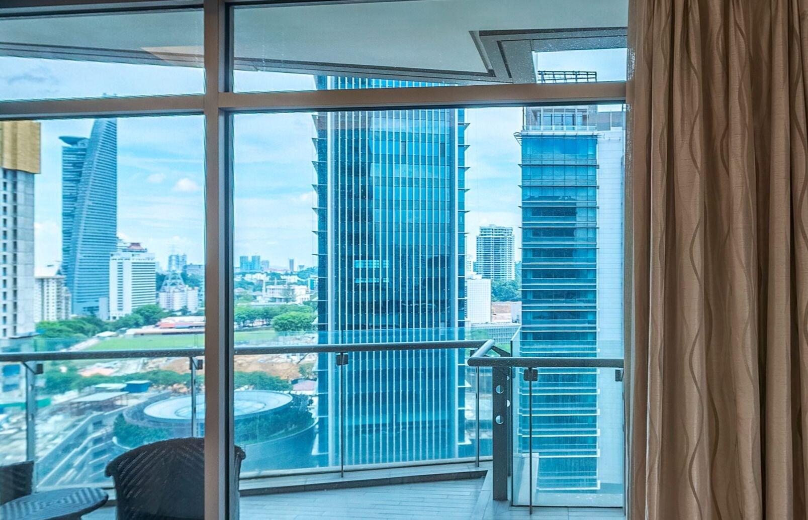 St Giles Gardens Hotel Куала-Лумпур Экстерьер фото View from a room at the hotel